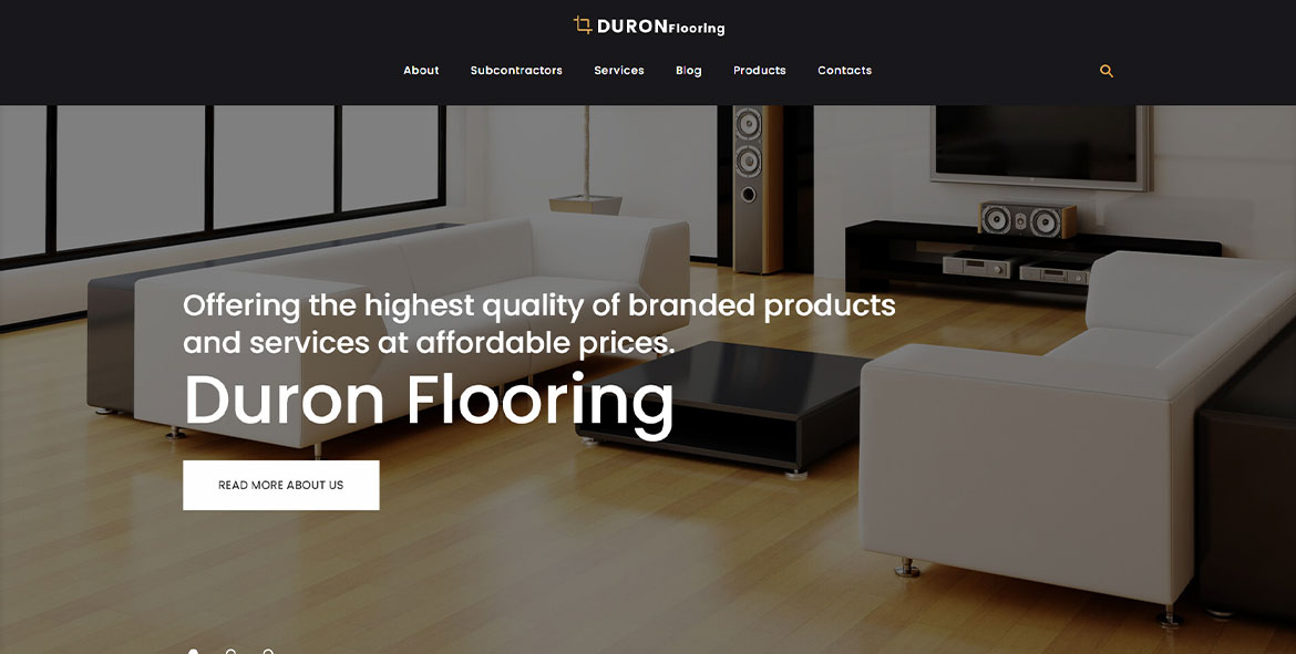 Сайт Duron-Flooring