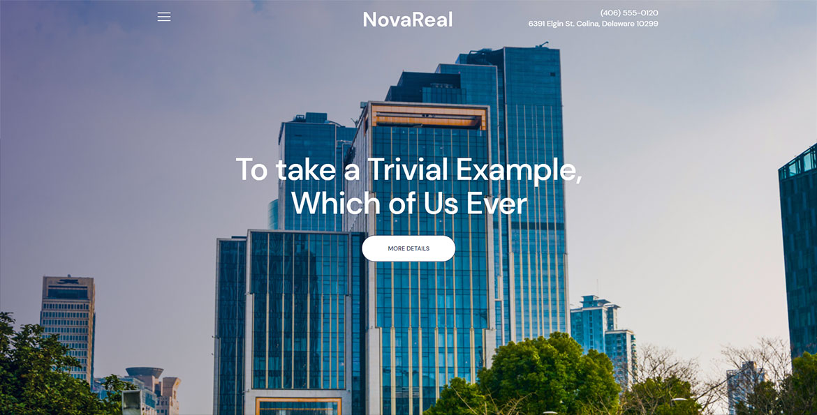 Сайт Nova-real