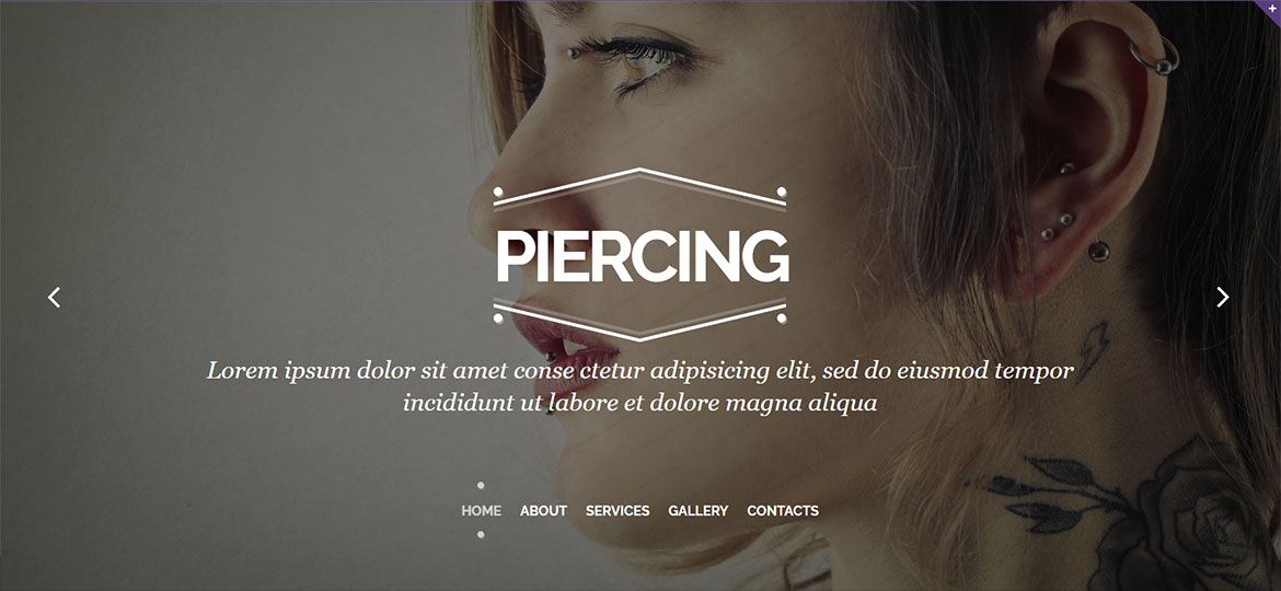 Сайт Piercing