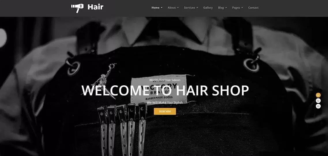 Сайт для Hair