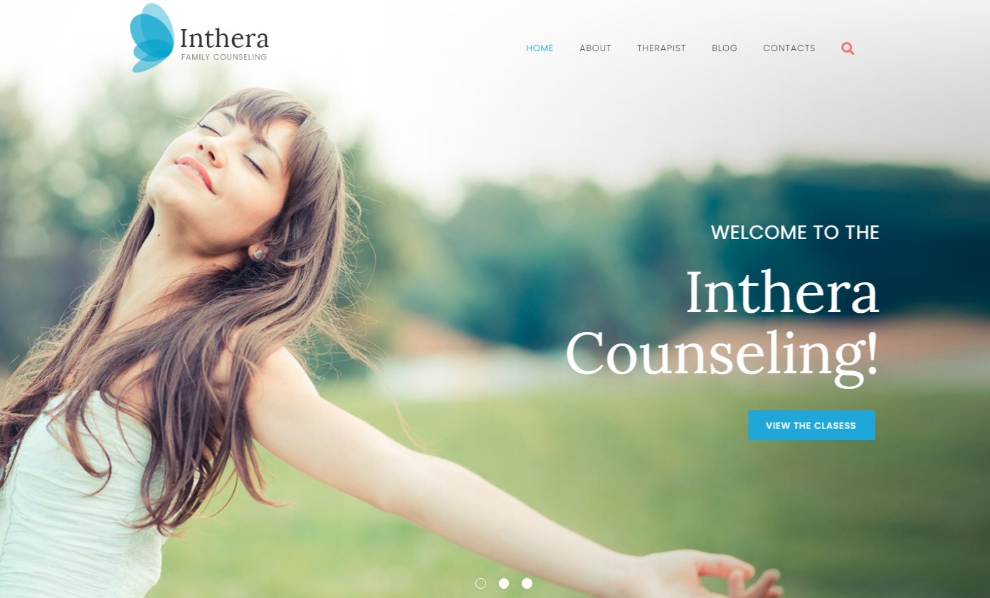 Сайт для Inthera