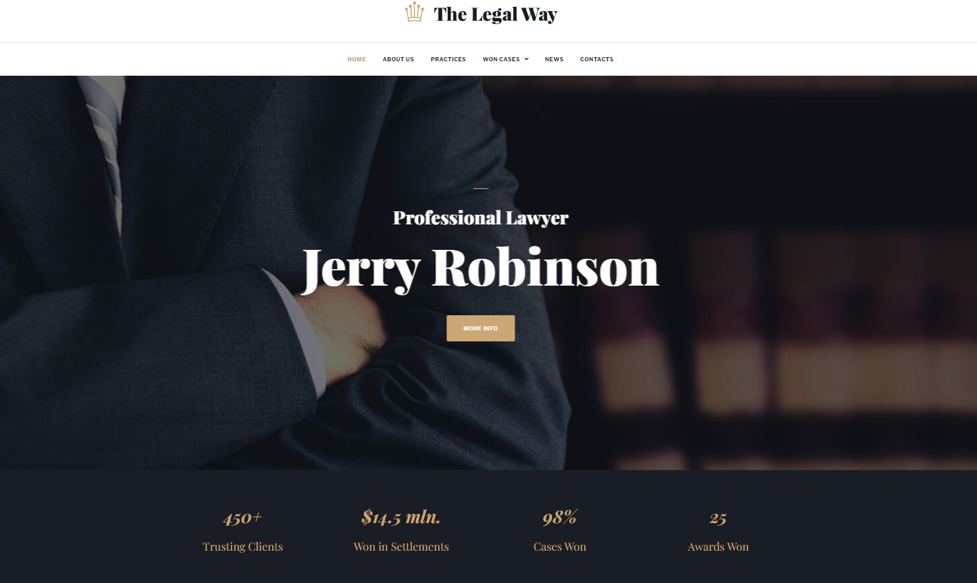Сайт для The legal way