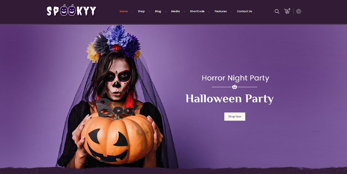 Сайт для Spookyy
