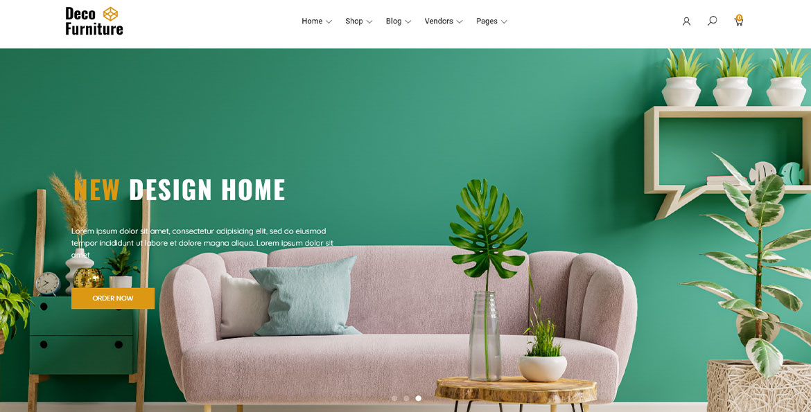 Сайт для Deco Furniture