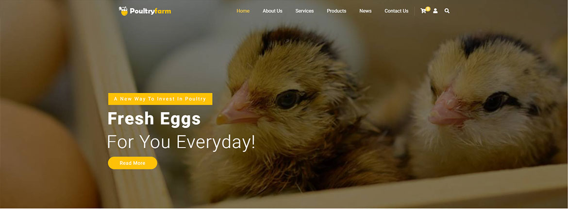 Сайт для Poultry Farm