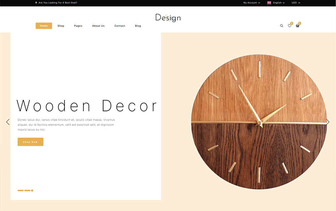Сайт для Wooden Style